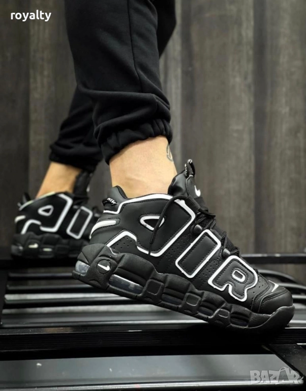 Дамски Nike Air More Uptempo цвят черно, снимка 1