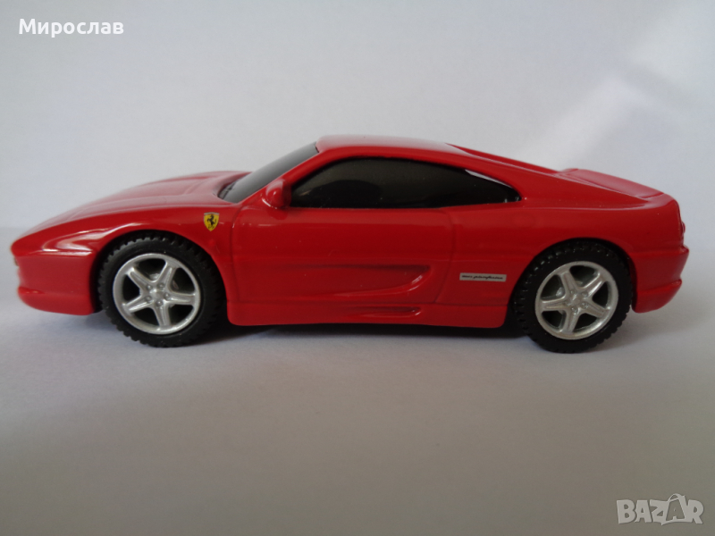 BBURAGO 1:43 FERRARI F355 BERLINETTA МОДЕЛ КОЛИЧКА ИГРАЧКА, снимка 1