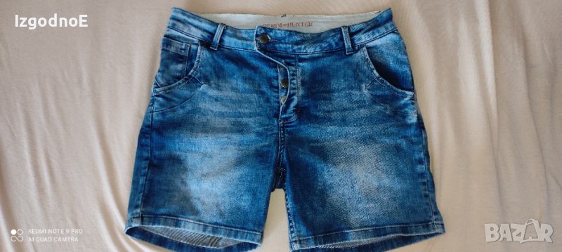 XL маркови къси дънкови гащи Denim Hunter , снимка 1