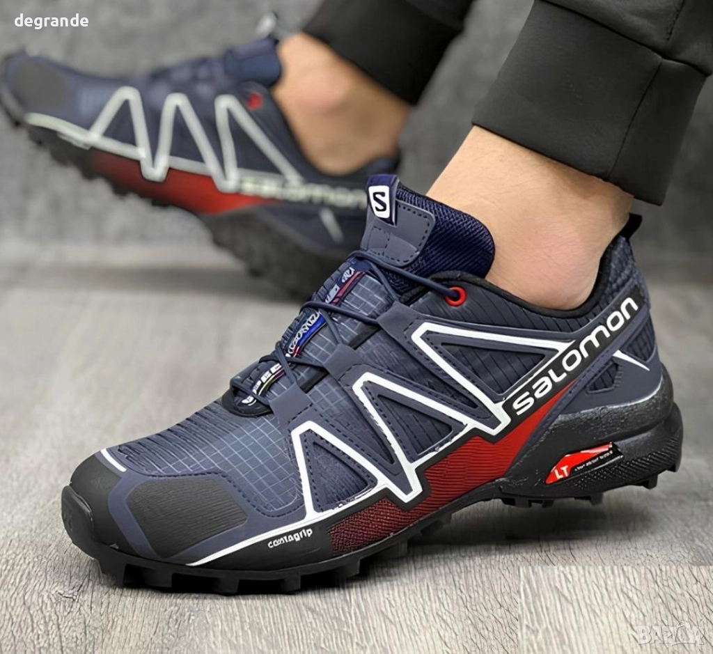 Мъжки обувки Salomon Speedcross Цвят Тъмно Син, снимка 1