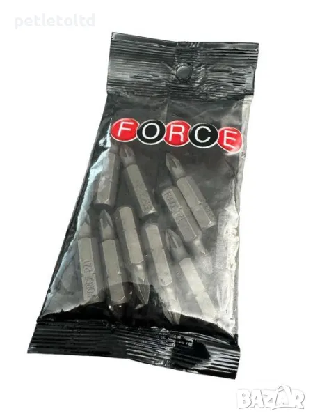 Накрайник PZ 1 FORCE BIT Pozidriv № 122301 - пакет 10 бр, снимка 1