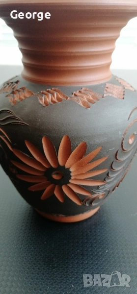 Ваза - керамика, ръчна изработка , снимка 1