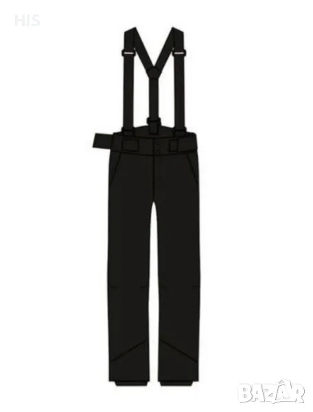 Ски долнище за дете 8-10 год, непромокаемо, черно от Декатлон , снимка 1