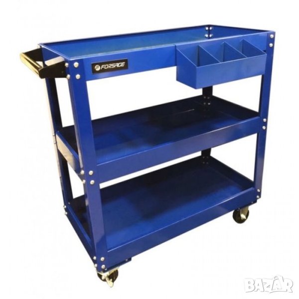 Количка за инструменти Forsage 3 рафта, снимка 1