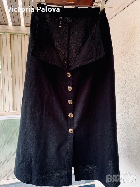 Красива нова пола лен, памук, снимка 1