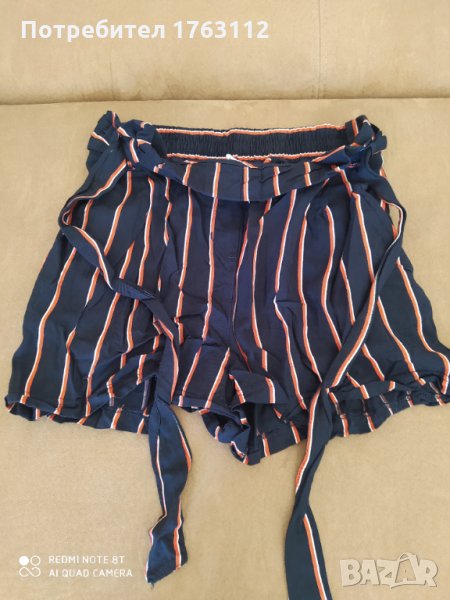 Pull and bear шорти, с коланче и ластик, L размер, обувани за проба, снимка 1