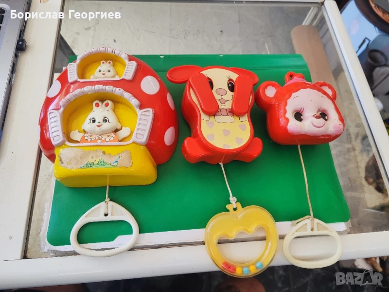 Три броя стари музикални играчки sankyo 1979/1980, снимка 1