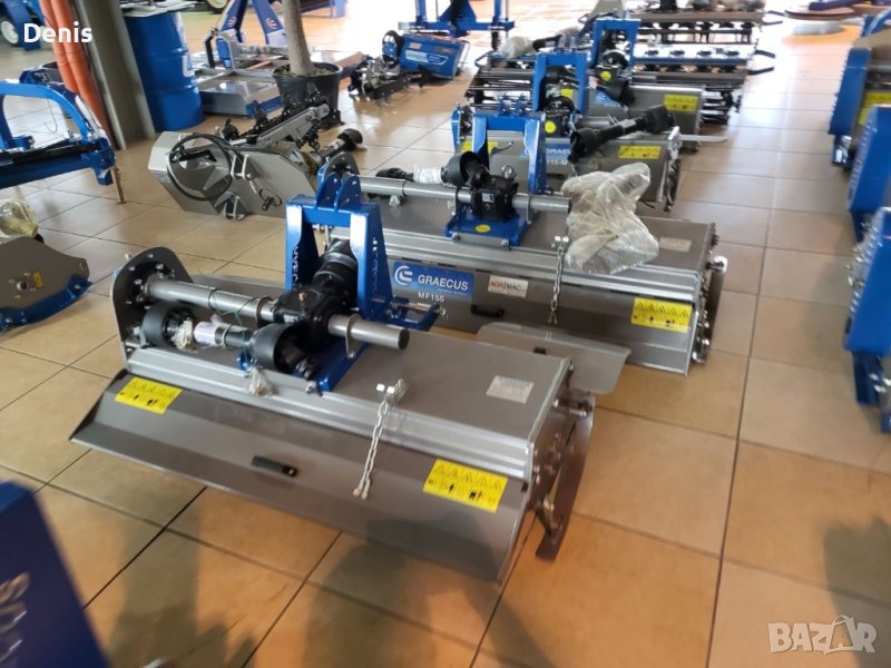 Мулчер GRAECUS EKN 85 см. - Гърция. Лозаро овощарски ЛЕК тип за малки трактори, снимка 1