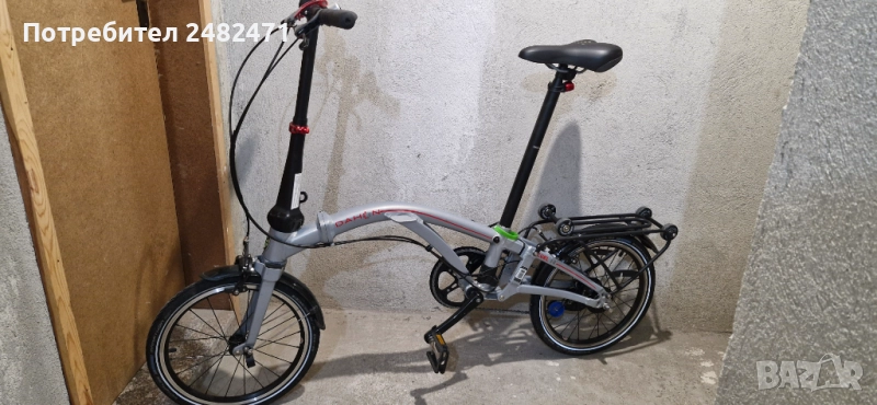 Dahon curl 4 folding bike, сгъваем и много лек алуминиев велосипед , снимка 1