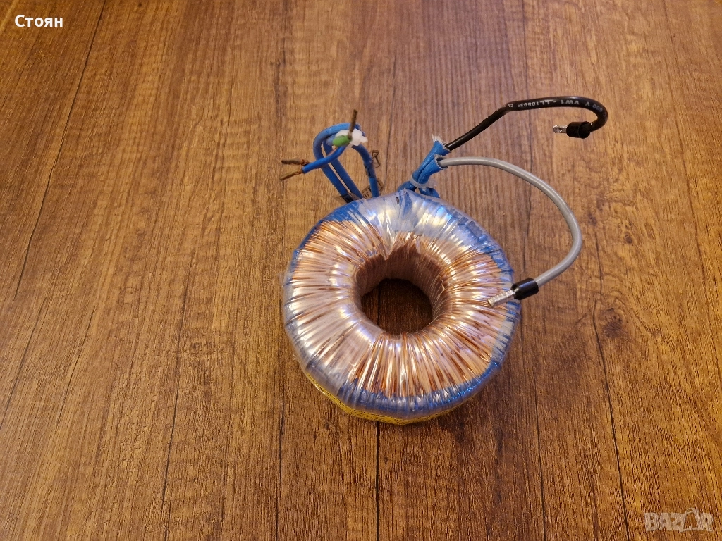 Тороидален трансформатор 0-230v 0-12v 0-9v, снимка 1