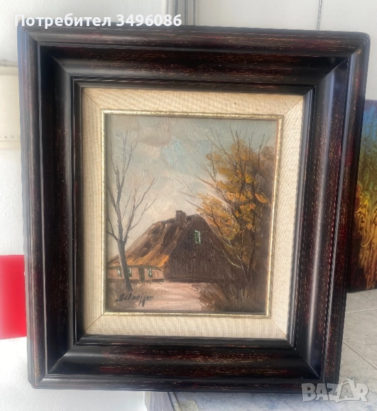 Стара немска картина, снимка 1