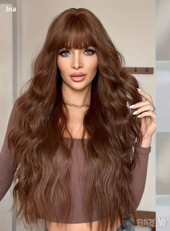 Кестенява перука, снимка 1