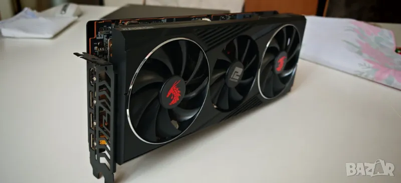 Продавам Перфектна Видео Карта Red Dragon Trio RX 6800XT 16Gb Като Нова, снимка 1