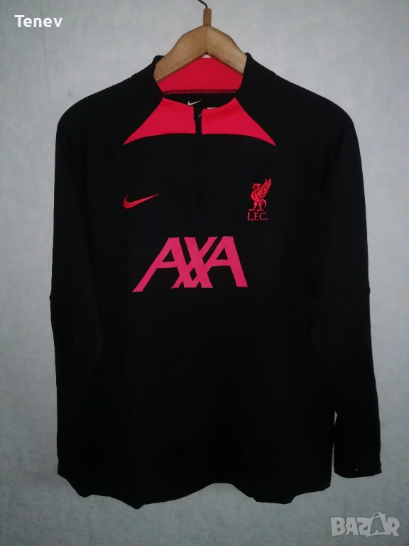 Liverpool Nike оригинално горнище блуза XL Slim Fit 1/4 цип Ливърпул , снимка 1