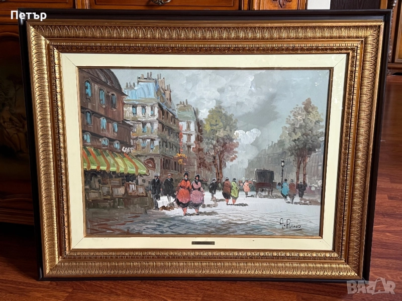 Старинна картина, снимка 1