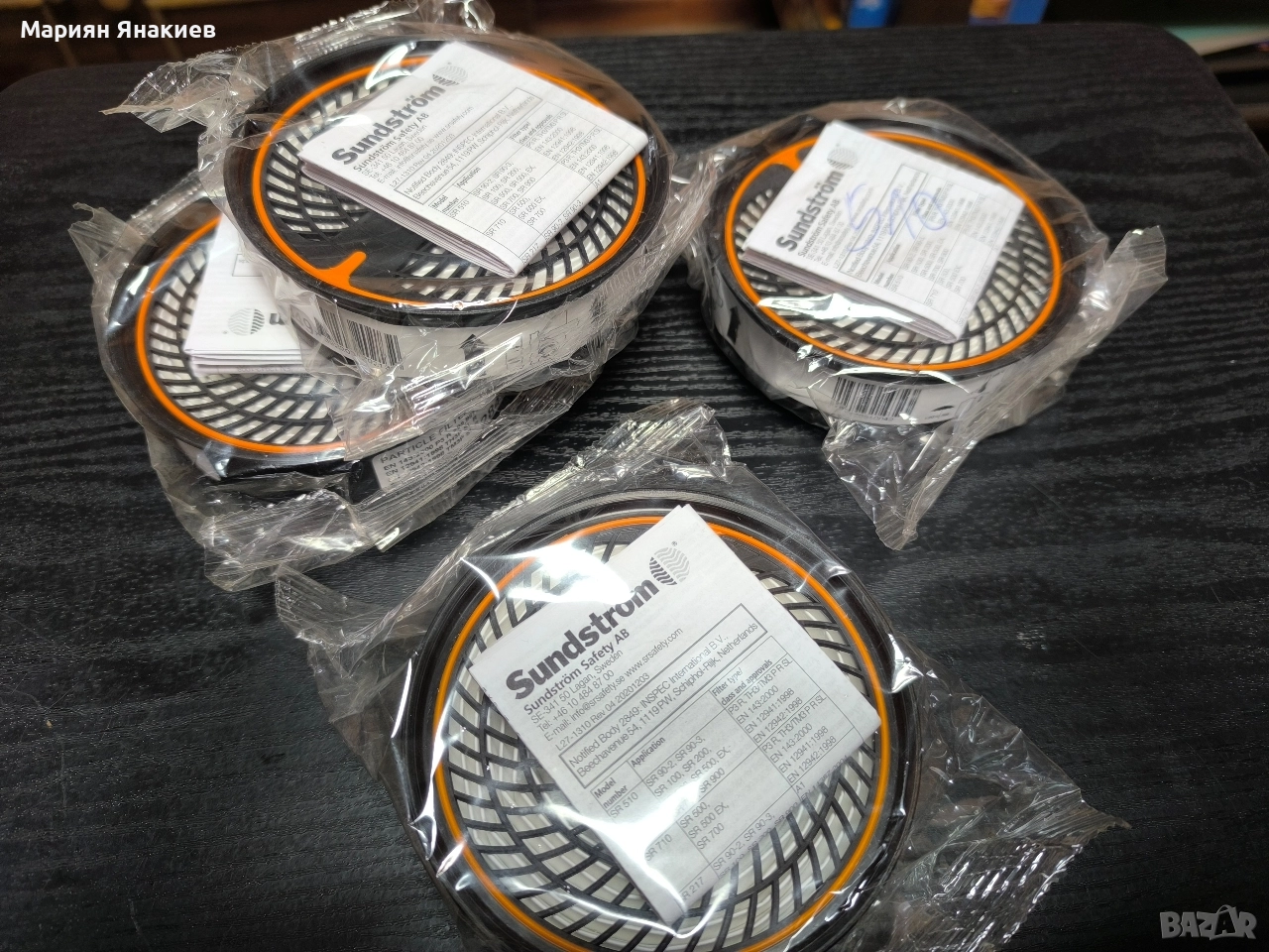 Sundstrom прахови и химически филтъри, снимка 1