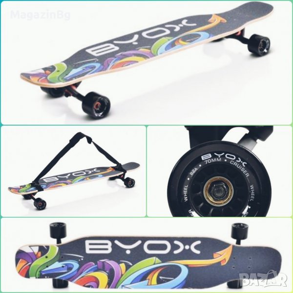 ЛОНГБОРД 42“ DANCING STYLE longboard Скейтборд до 100кг  , снимка 1