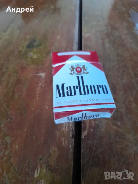 Стара кутия от цигари Marlboro #2, снимка 1