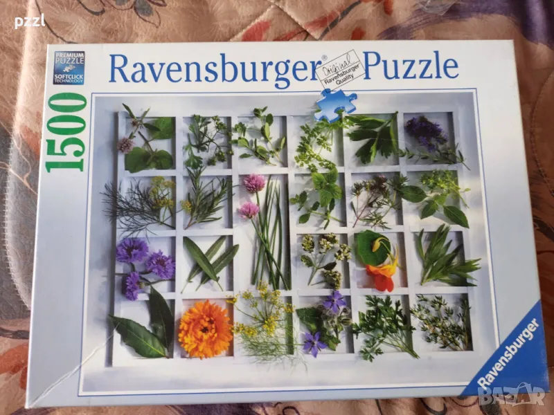 Пъзел "Kitchen herbs" Rosenfeld 2009г. Ravensburger 1500 части, снимка 1