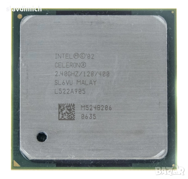 Процесор Intel Celeron   2.4 GHz 400MHz FSB    478 Socket , снимка 1