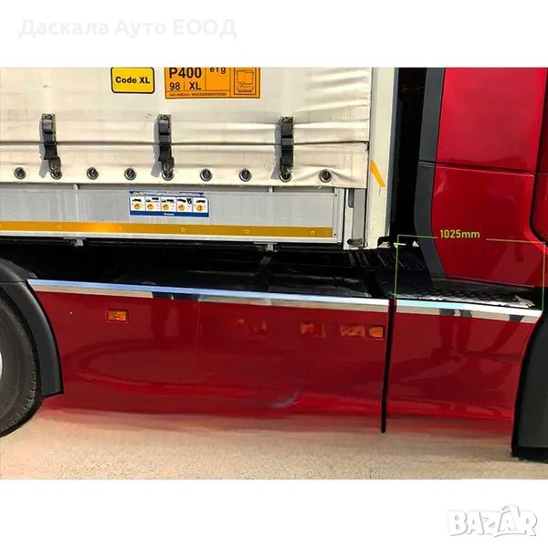 Горна лайсна резервоар спойлер 4 части Скания Scania S R NextGen, снимка 1