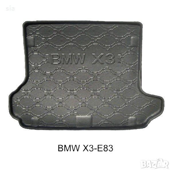 Стелка кора за багажник съвместима за Bmw X3 E83 (2004 -), снимка 1