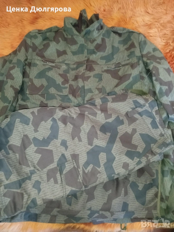 Комплект военна камуфлажна шуба и панталон, снимка 1