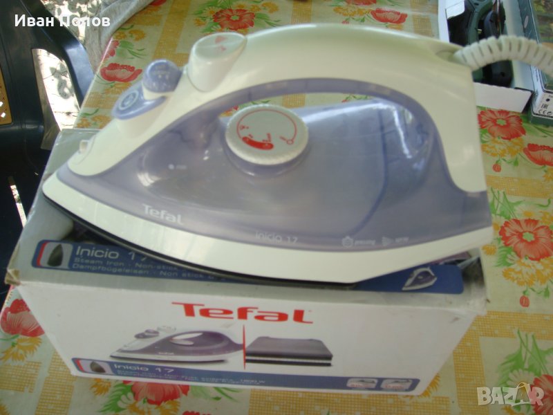 Парна ютия Tefal inicio 17, снимка 1