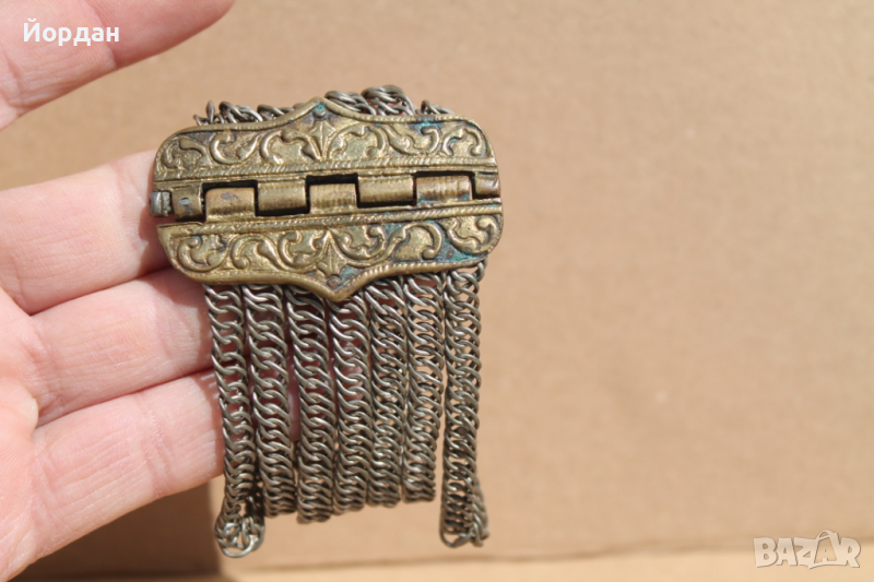 Сребърна гривна , снимка 1