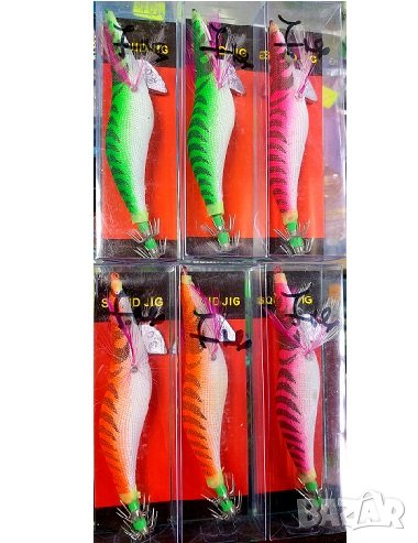 Калмариера Psyco squid 95мм. 14 гр. 3м. сек., снимка 1