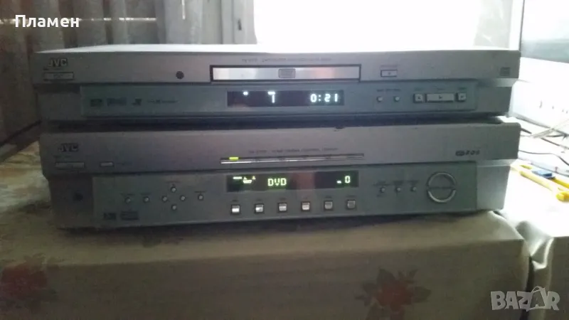 Усилвател Ресийвър JVC RX-E111 и DVD JVC XV-E111, снимка 1