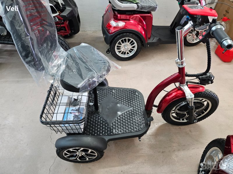 Триколка на ток с равна платформа, снимка 1