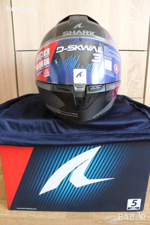 Каска Shark D-Skwal 3 Mayfer, снимка 1