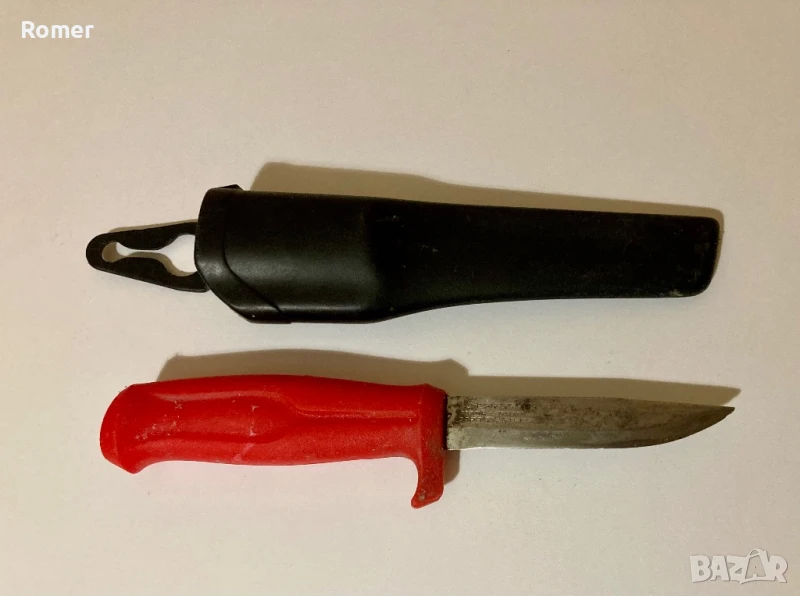 Стар шведски нож KJ Eriksson Mora Sweden carbon steel, снимка 1