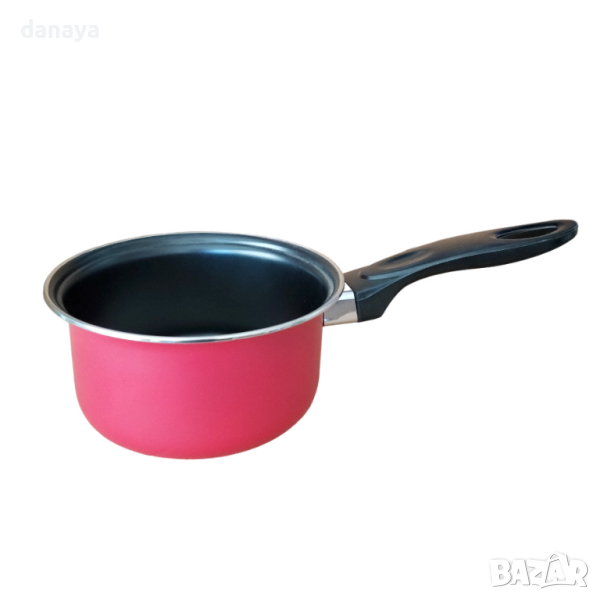 4633 Кухненска касерола с дълга дръжка, 14 см, снимка 1