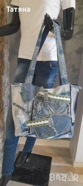 ЧАНТА РЪЧНА ИЗРОБАТКА , снимка 1