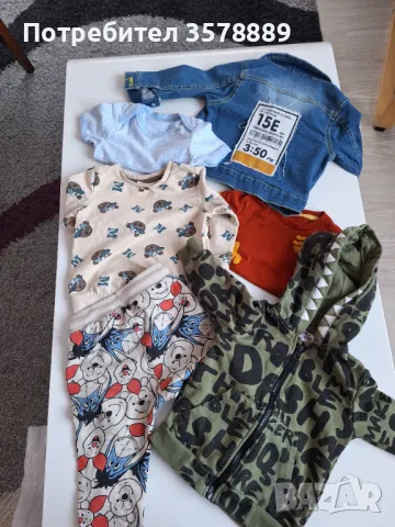 Лот от детски дрешки размер 80, снимка 3 - Други - 48029615