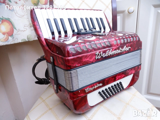 Нов акордеон Велтмайстер Каприс 40 баса, снимка 4 - Акордеони - 53702934