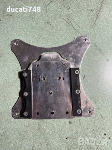 Алуминиева стойка за номер, мотоциклетна ендуро, бързо сваляне , снимка 3 - Части - 53065215