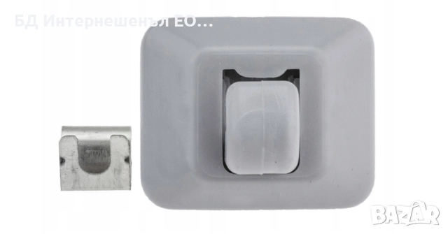 8E0857561  Държач Щипка Закопчалка за сенник, Audi, VW, Seat, Сив, снимка 3 - Части - 52190448