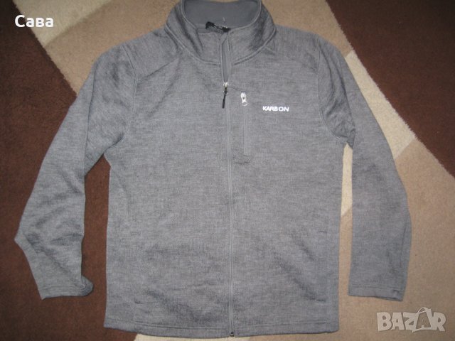 Ватирана блуза KARBON  мъжка,М, снимка 2 - Блузи - 39139145
