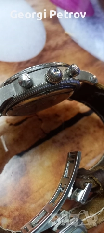 ръчен мъжки часовник хронограф германия, снимка 5 - Мъжки - 52756059