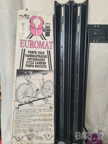 Багажник за велосипед Euromat за монтаж на таван 2 бр, снимка 2 - Велосипеди - 53771503