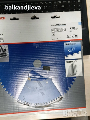 Оригинален диск Бош за алуминий, снимка 3 - Диамантени и режещи инструменти - 53175049