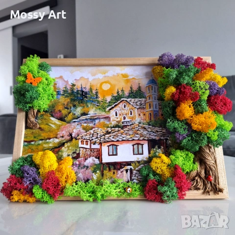 Декорации със скандинавски мъх, снимка 7 - Декорация за дома - 53198913