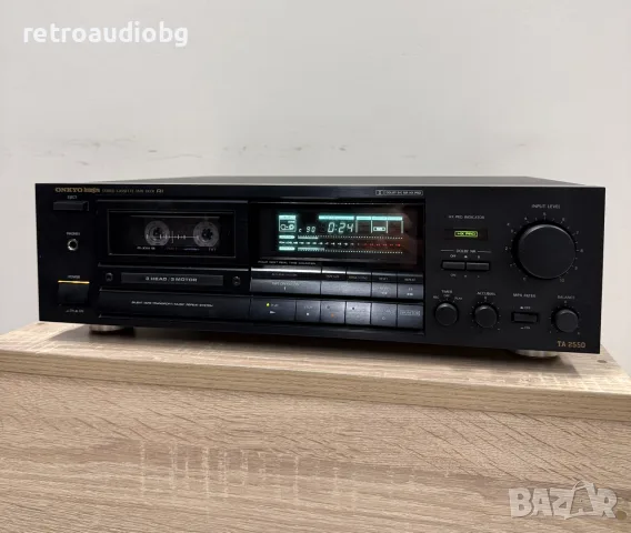 🔈ТОП триглав дек Onkyo Integra TA-2550 - профилактиран🔈, снимка 2 - Радиокасетофони, транзистори - 56180150