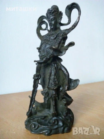 Бронзова , метална статуетка, снимка 2 - Статуетки - 52677390