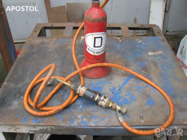 Газова бутилка в комплект с горелка