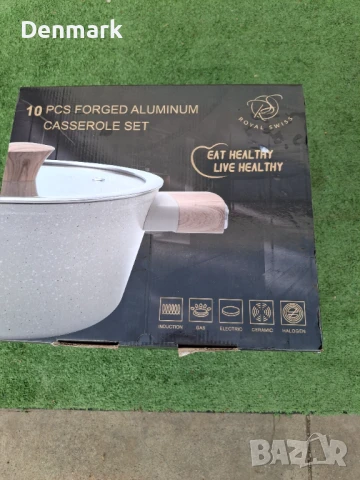 Тенджери за готвене Тигани Комплект, снимка 3 - Други - 50595669