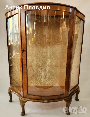 Класическа английска витрина, снимка 2 - Секции и витрини - 53720352